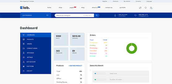 Dokan Theme Wordpress