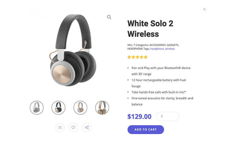 Electronics Store Wordpress Theme