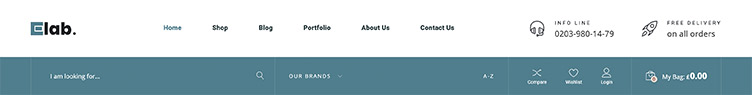 WooCommerce Theme for Electronics Store