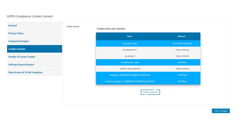 wordpress gdpr plugin