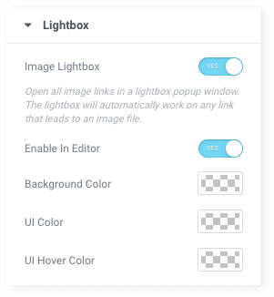 Lightbox - Jupiter X Elements